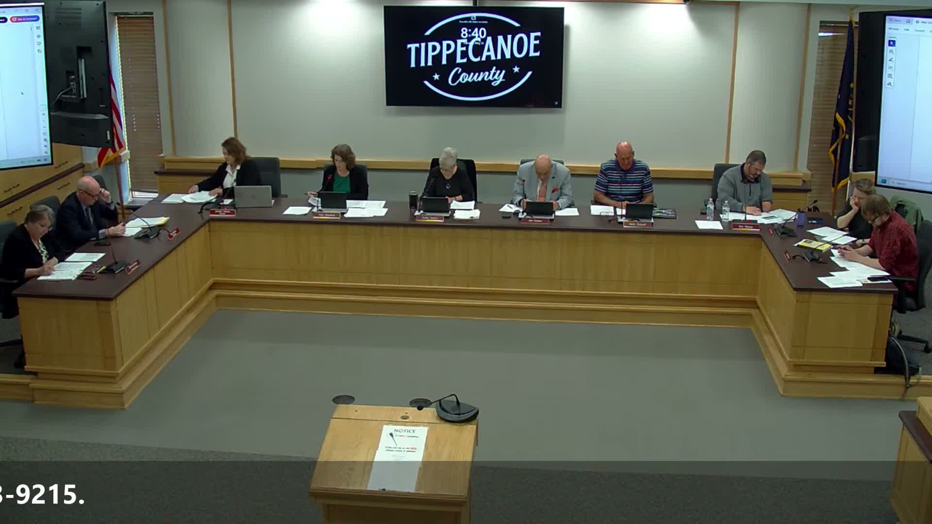Council holds public hearing on proposed 0.1% local income tax for correctional facilities, including possible juvenile facility