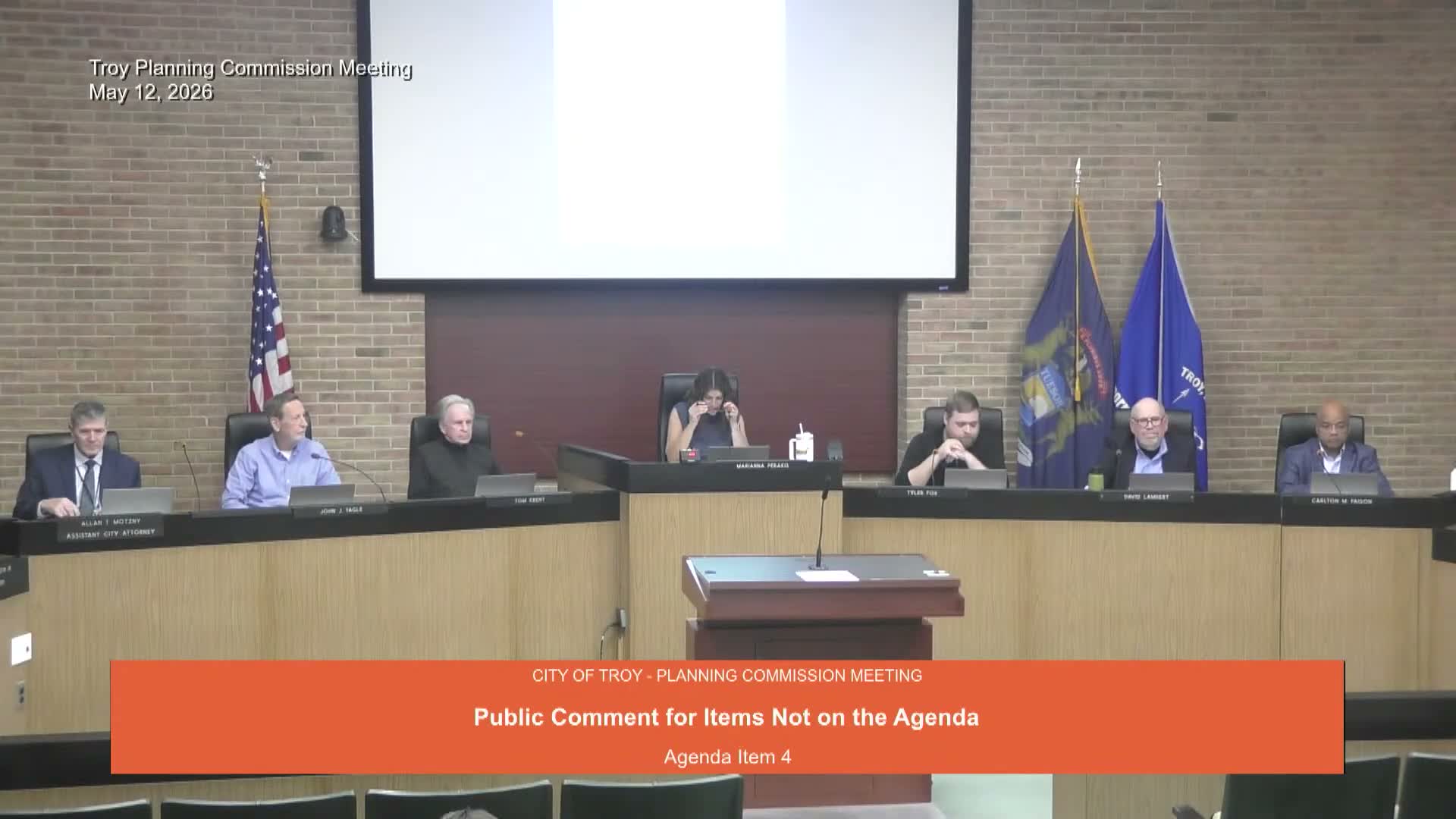 Troy planning commission recommends easing setbacks for detached accessory buildings