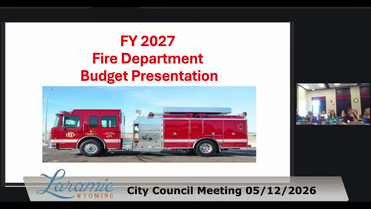 Fire chief urges staff stabilization, seeks overhires, inventory controls and training funds