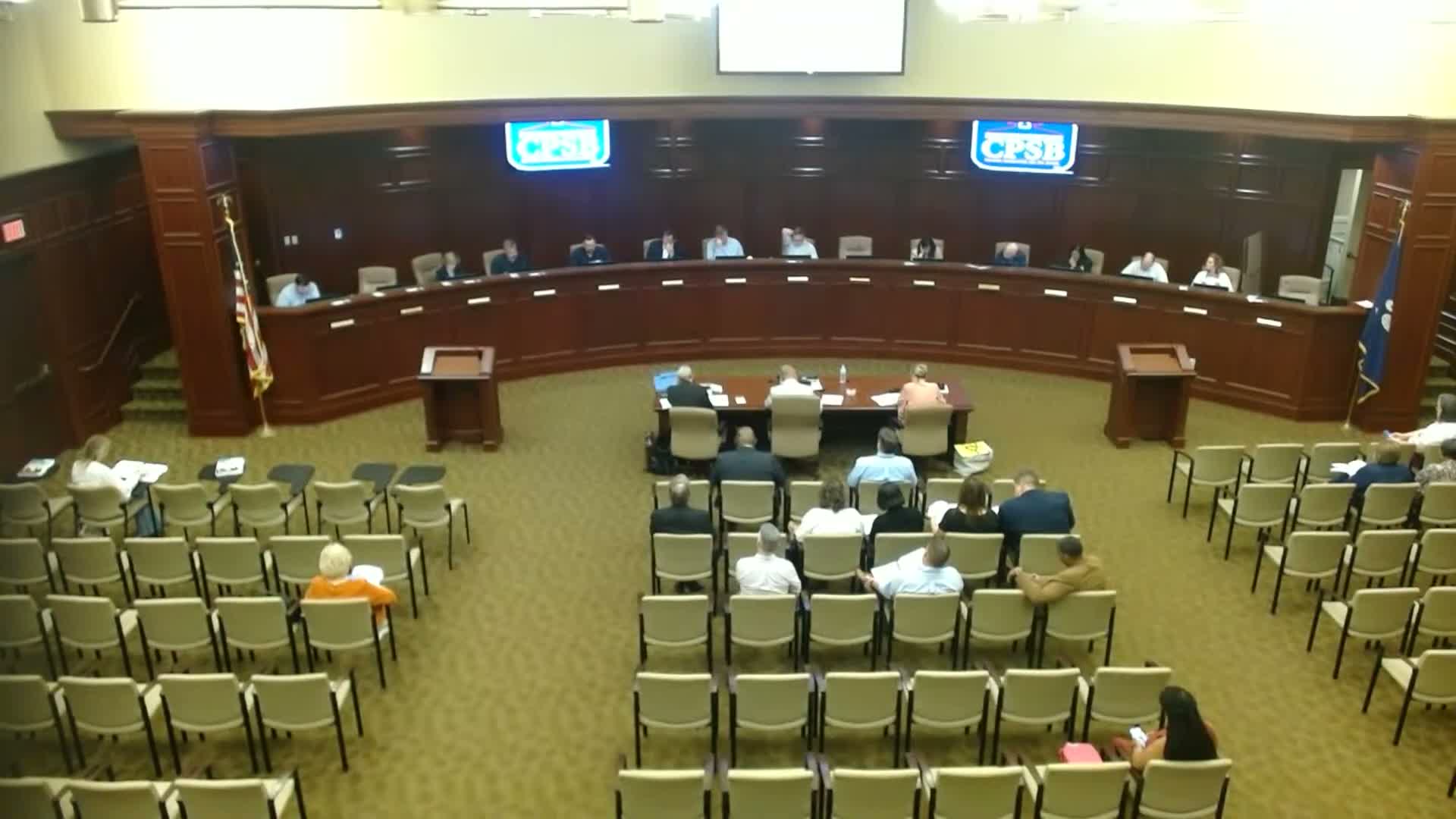 School board discusses splitting 2025–26 supplemental pay to improve recoverability