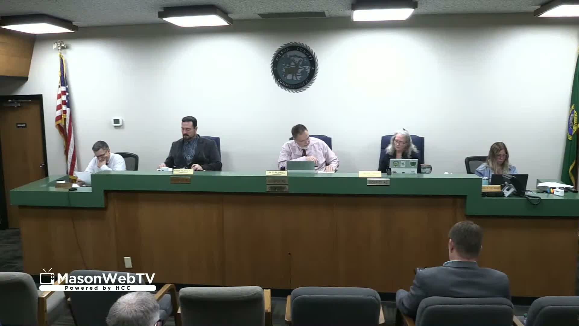 Mason County approves warrants, Crossroads Housing funding increase and routine items