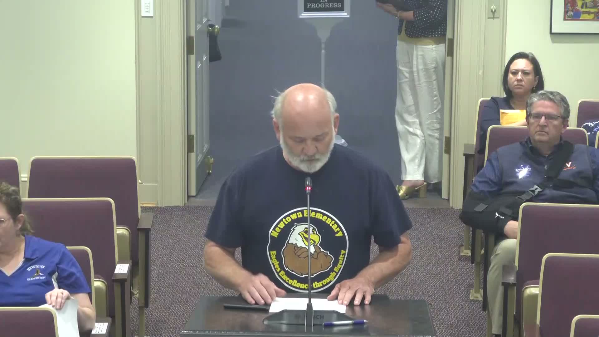 Teachers and parents urge board to reconsider Newtown–Betty F. Williams merger, citing safety and capacity concerns