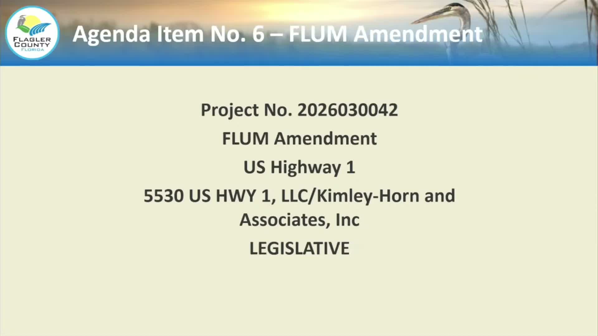 Board recommends future land‑use amendment and rezoning at US 1/County Road 325 to allow commercial redevelopment