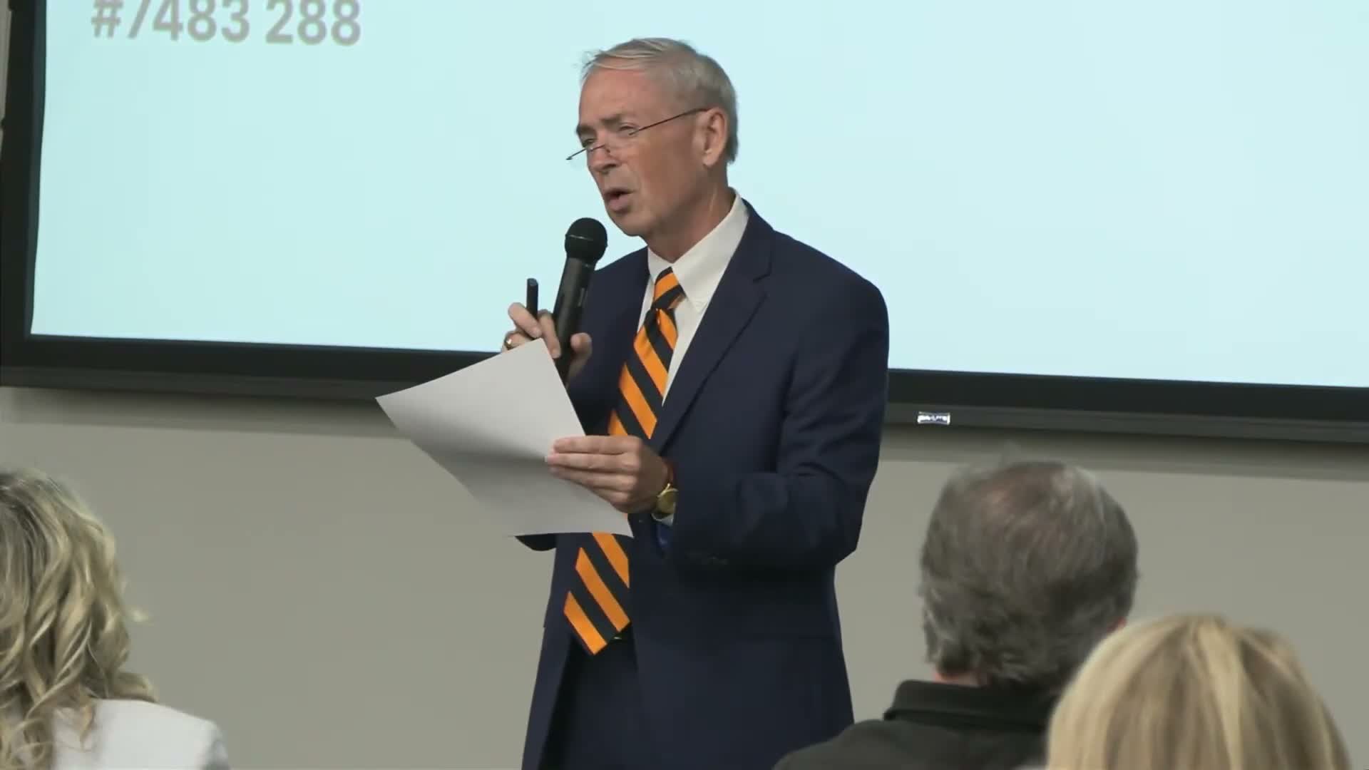 Mayor details water, broadband and tourism investments; lists ARP grants to utility districts