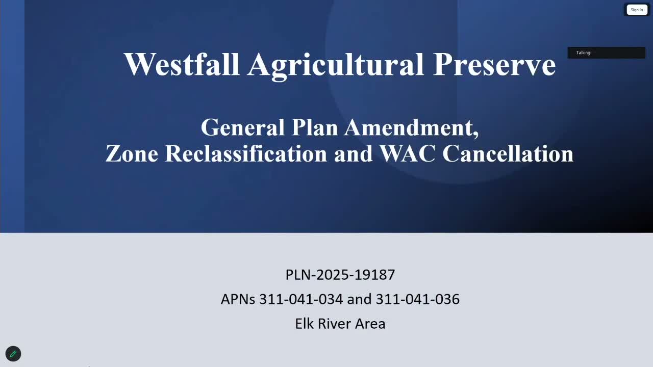 Board approves partial Williamson Act cancellation to transfer land to BLM while keeping house on tax roll