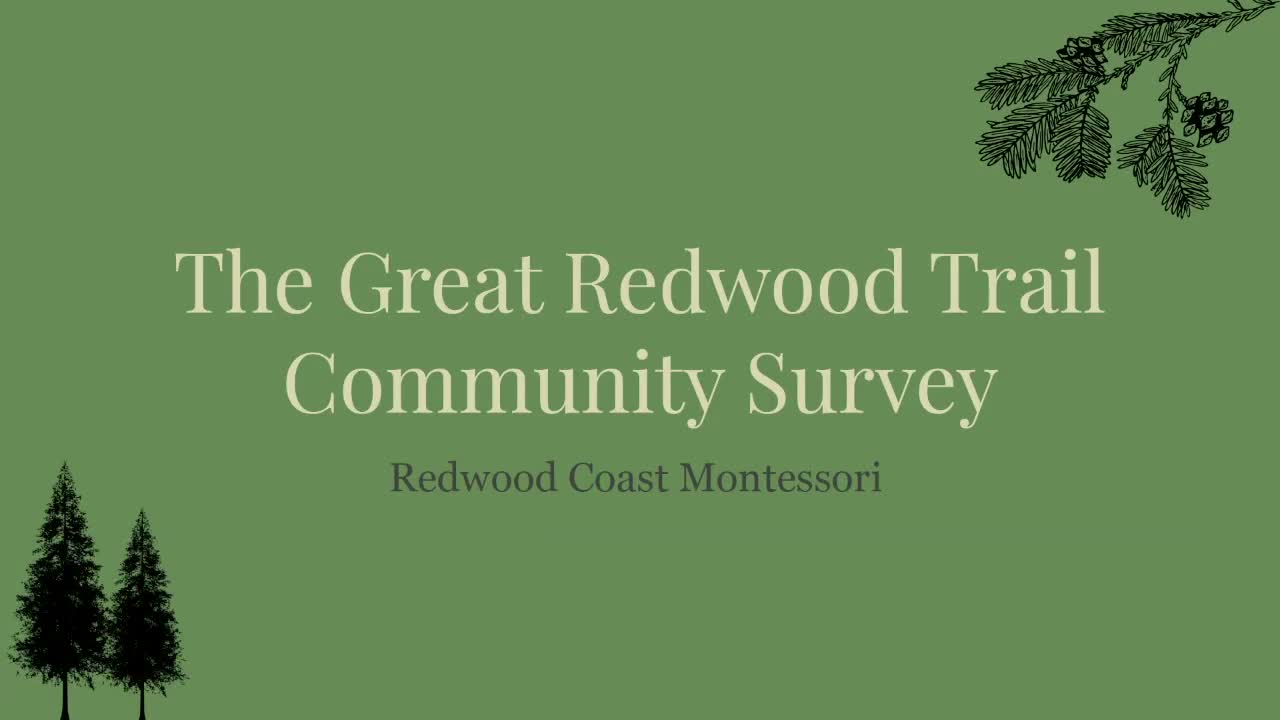 High-school civics class presents community survey on Great Redwood Trail to supervisors