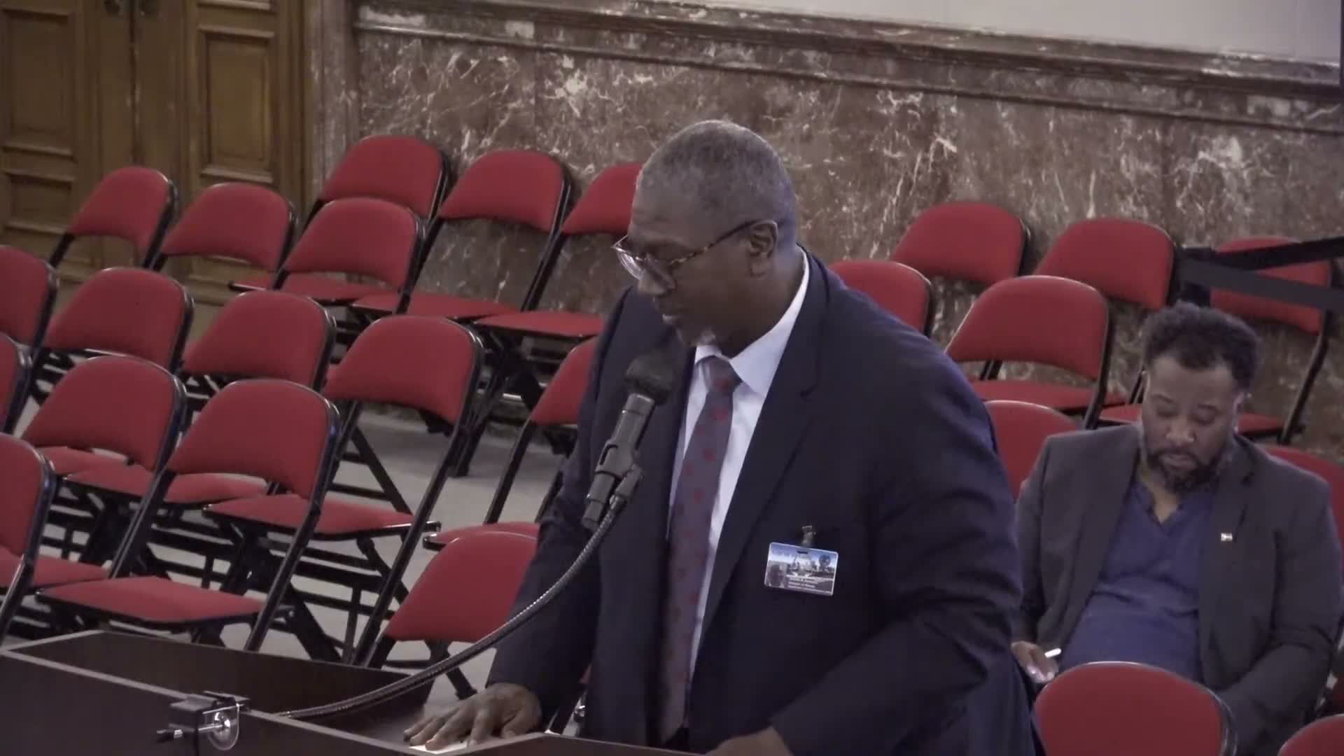 Streets director James Jackson details FY27 budget priorities as paving request receives no proposed funding