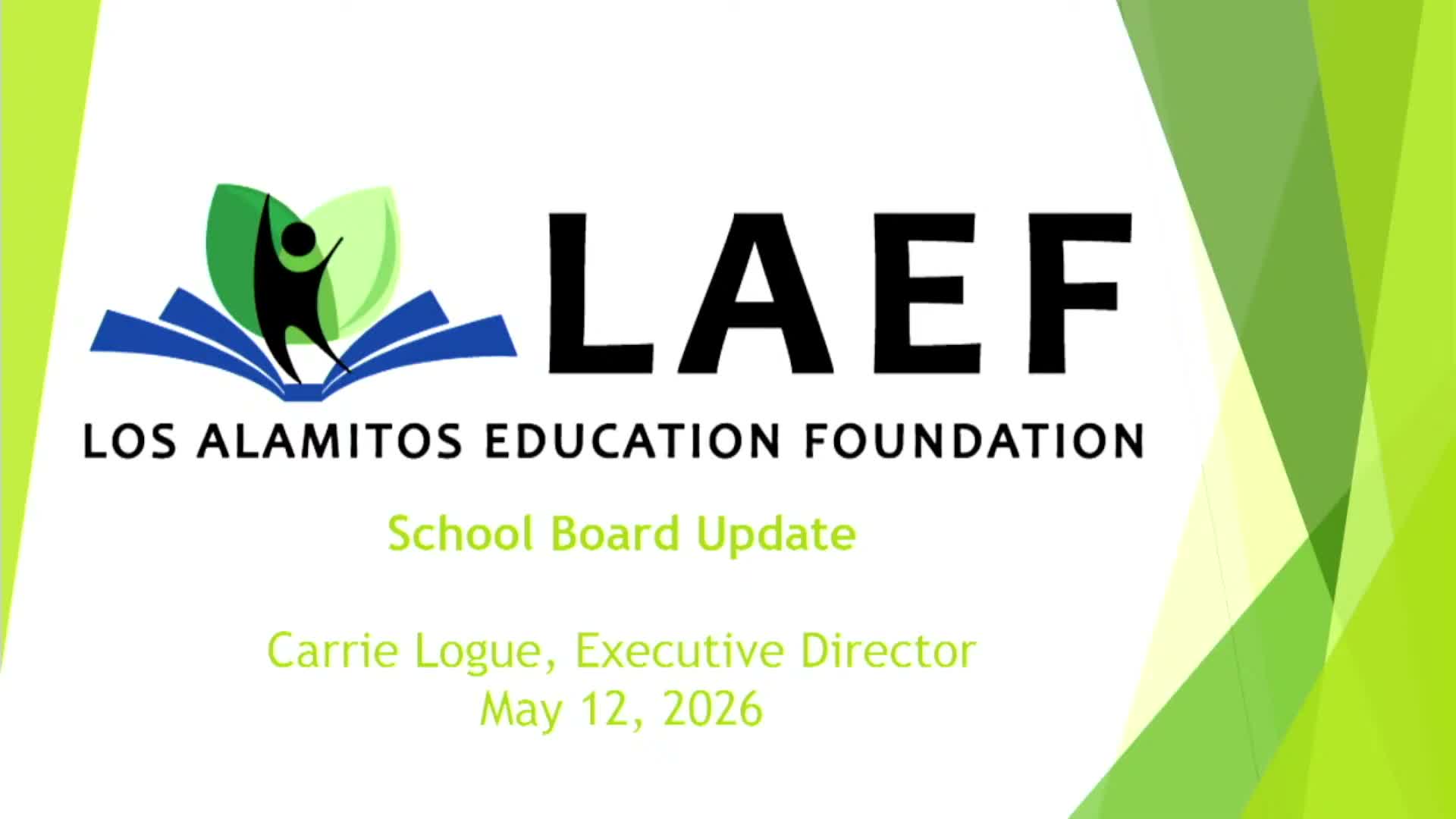 Los Alamitos Education Foundation leader Carrie Logue honored as she steps back after 12½ years