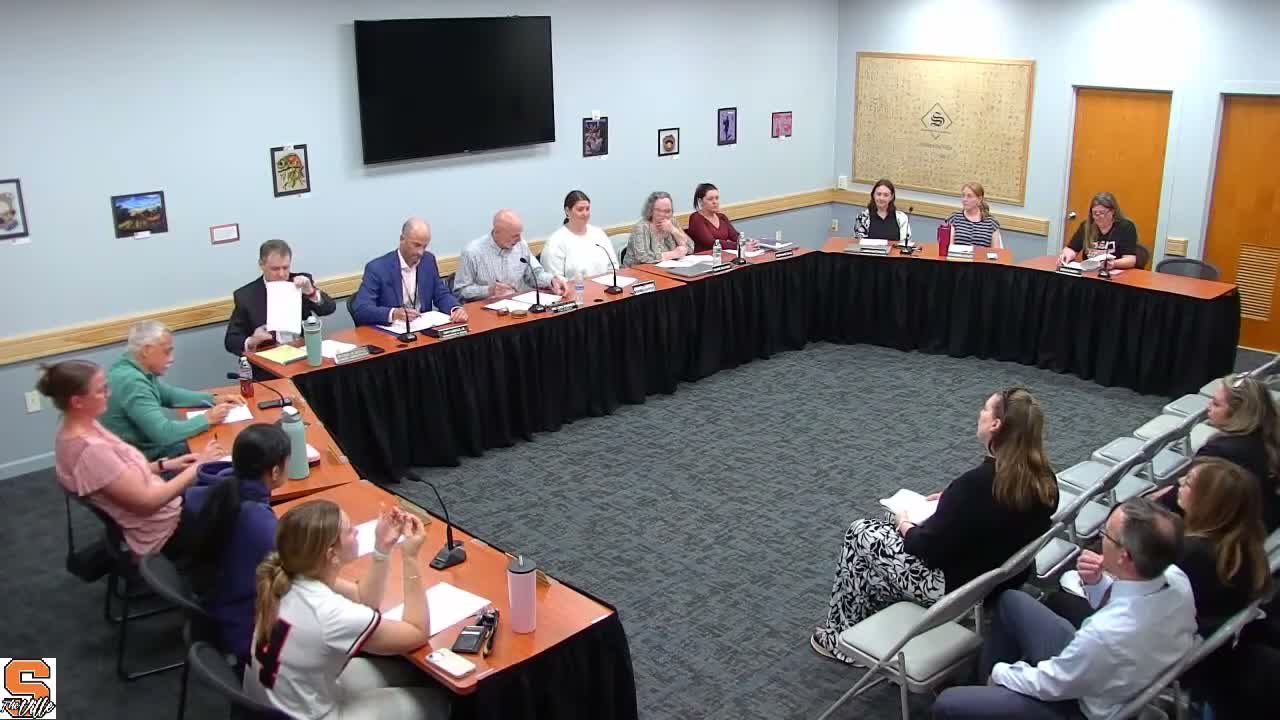 Somerville board approves consent agendas including playground installation and staff renewals, then moves to closed session on personnel