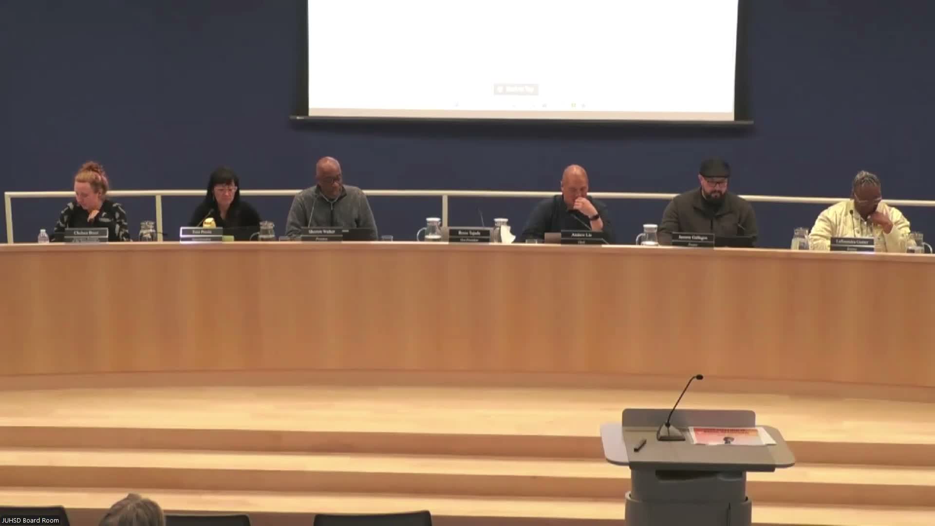 Board adopts election resolution and approves maintenance assessment items; votes recorded by voice