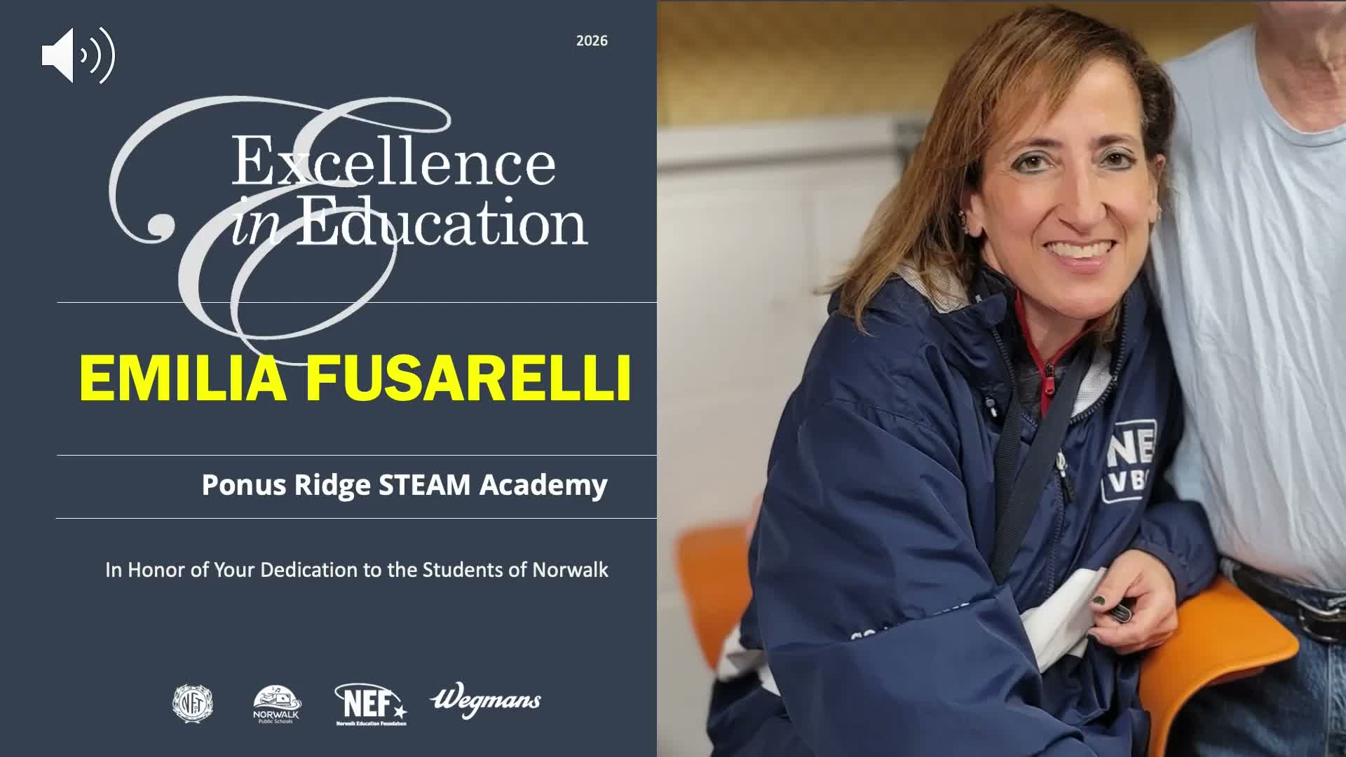 Ineligible content: school award presentation