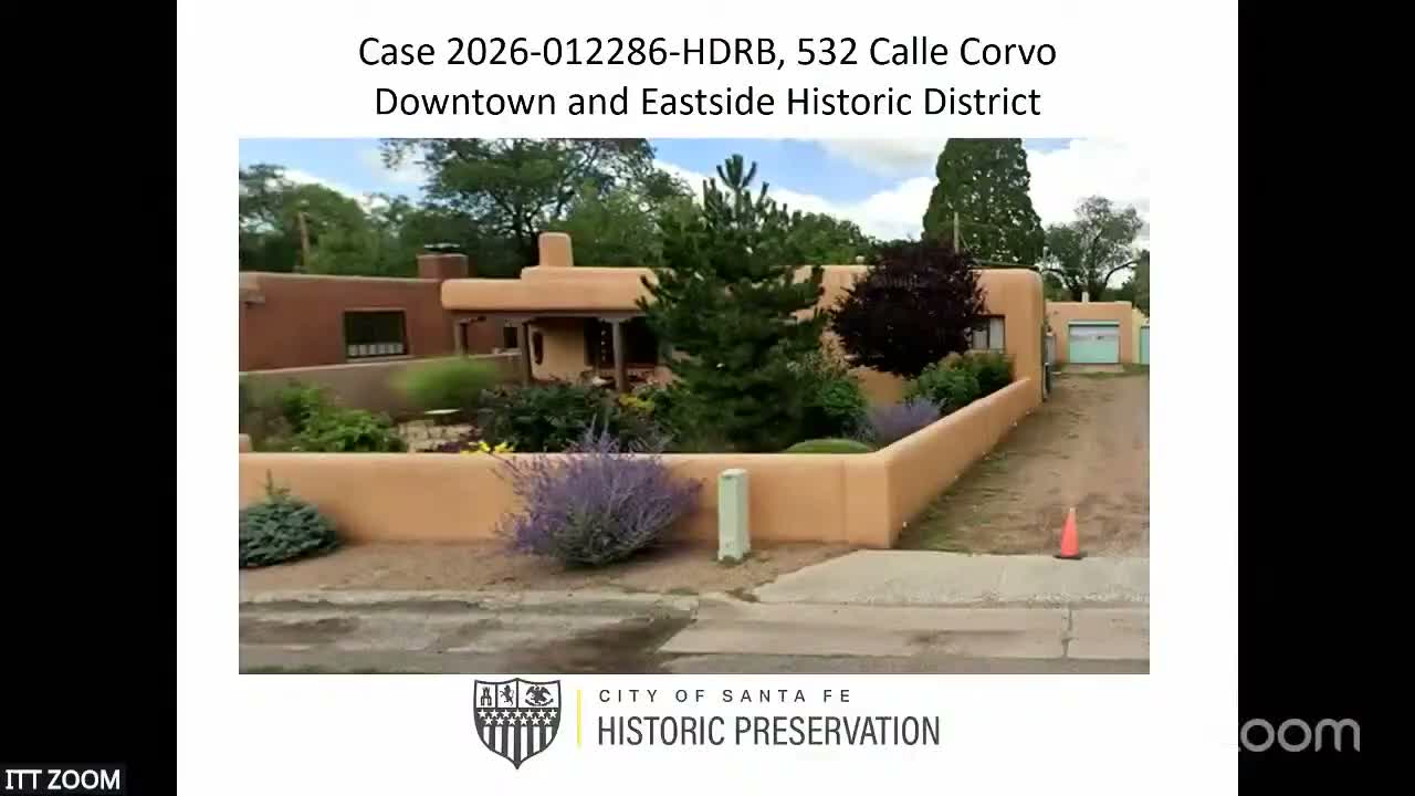 Santa Fe historic review board affirms property statuses, approves additions and requires garage redesigns