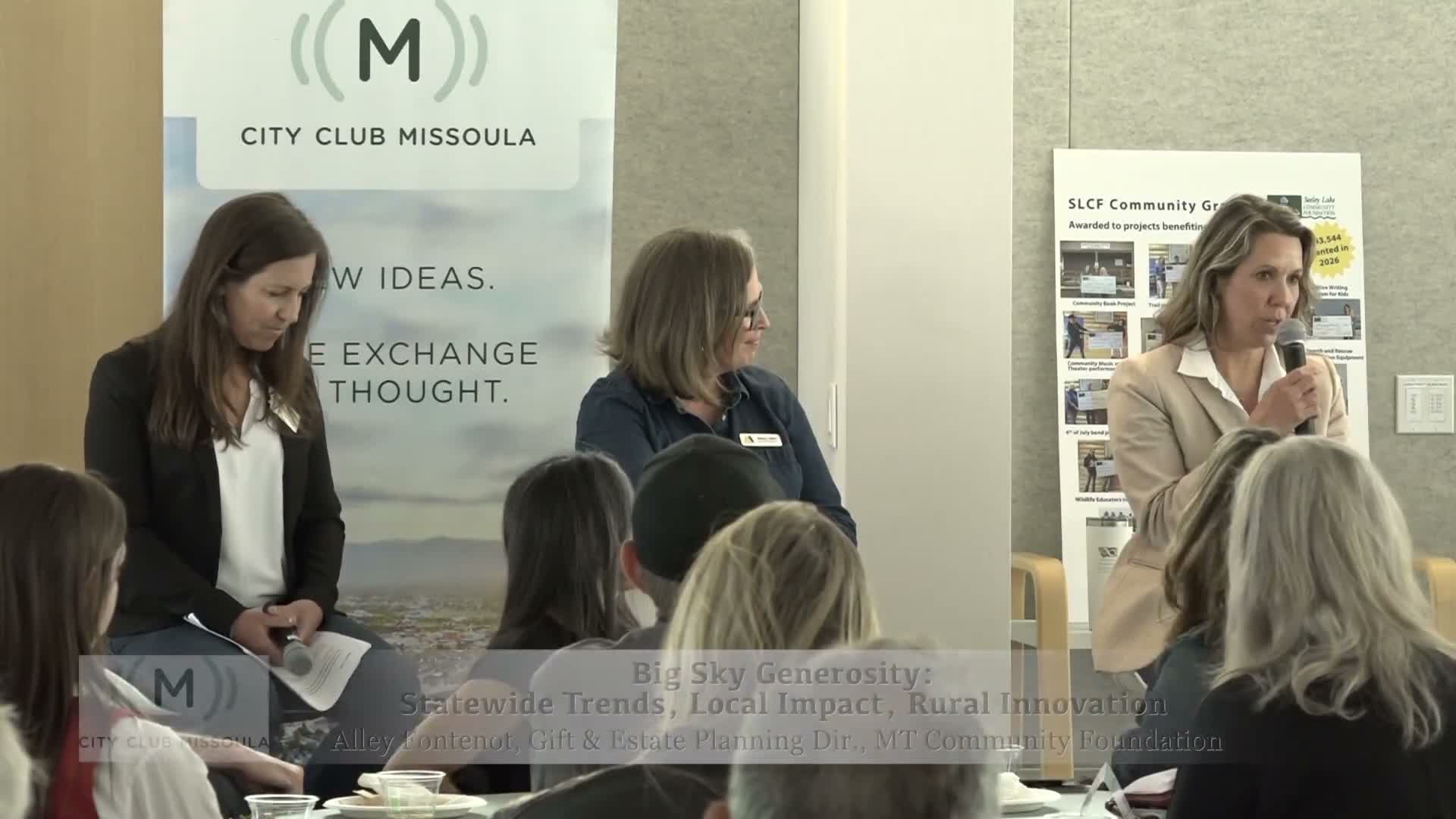 Experts at City Club urge capturing transfer of wealth to bolster Montana nonprofits