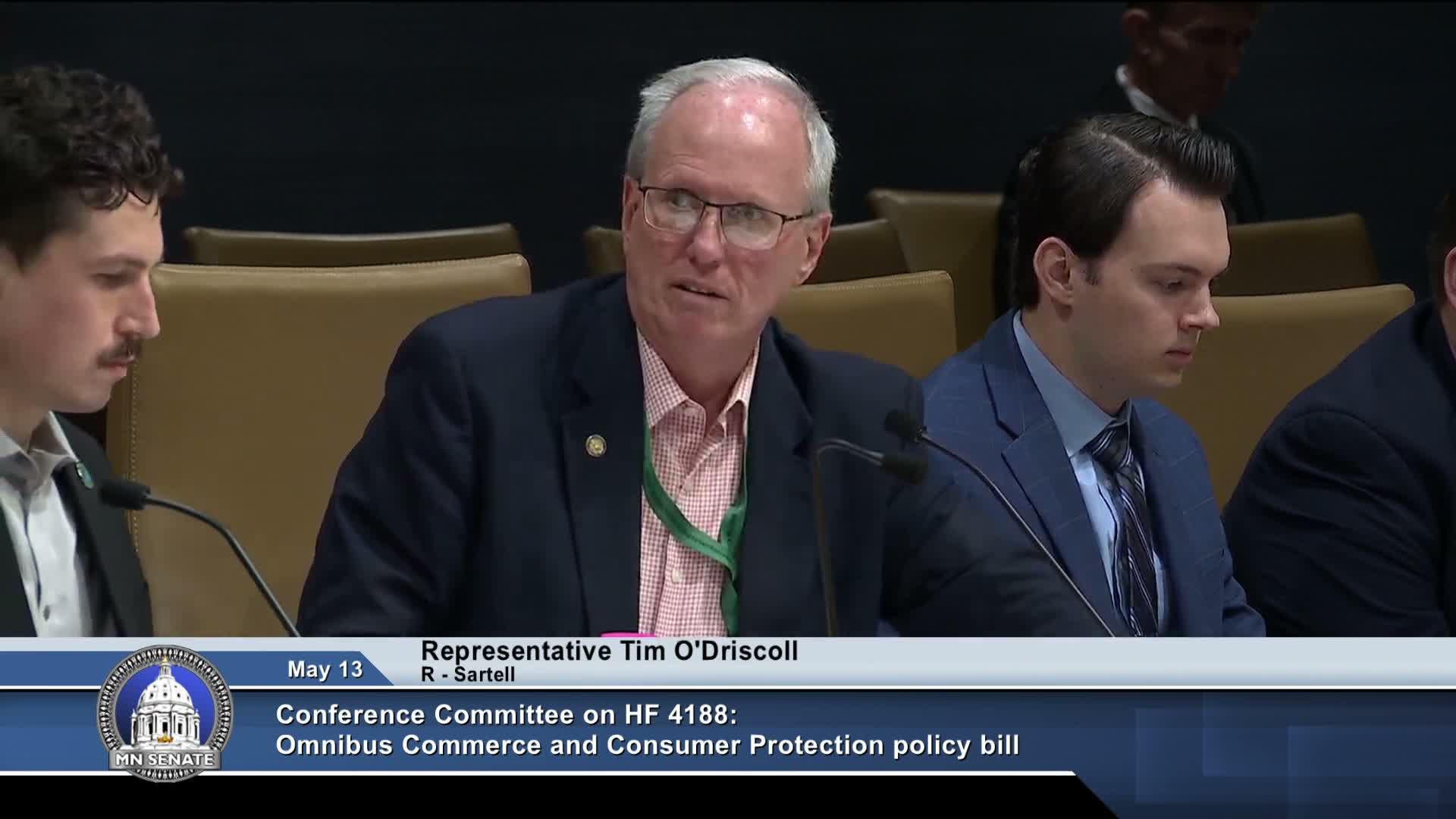 Conference committee adopts technical fixes to HF 4188, moves liquor enactment date to July 1