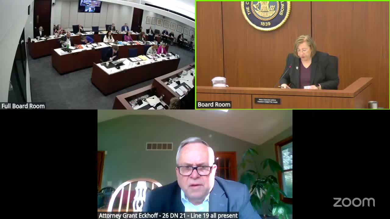 DuPage County committee adopts FY2027 budget instructions, calendar and financial policies