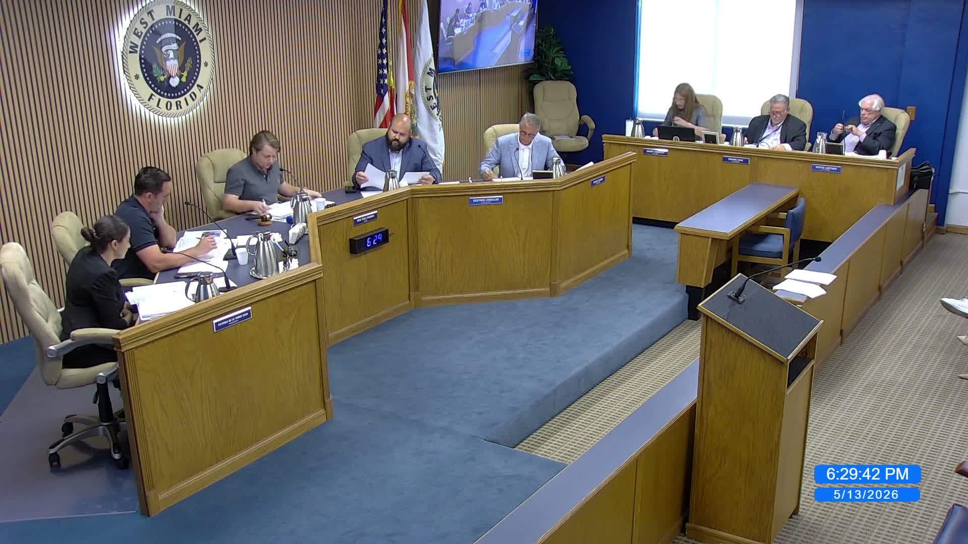 West Miami commission tables decision on lien mitigation for 6437 SW 16th St.