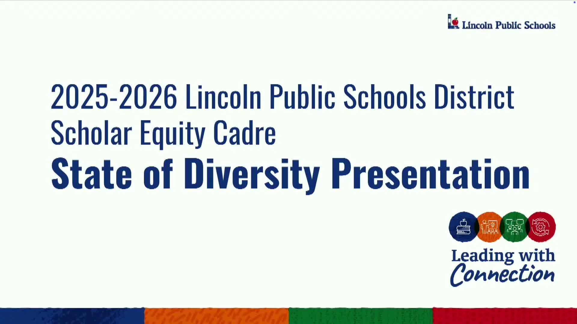 Student 'cadre' presents state-of-diversity address, urges continued board and community engagement