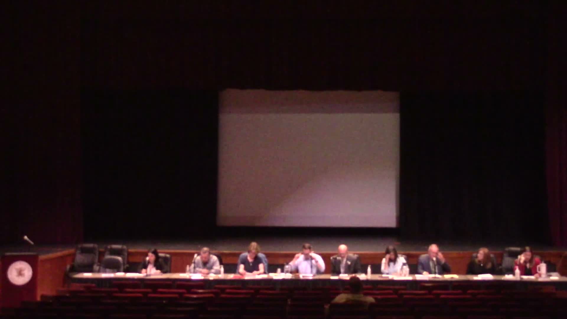 Board approves Civil Service §75 charges and routine contracts, accepts donations and IT agreement