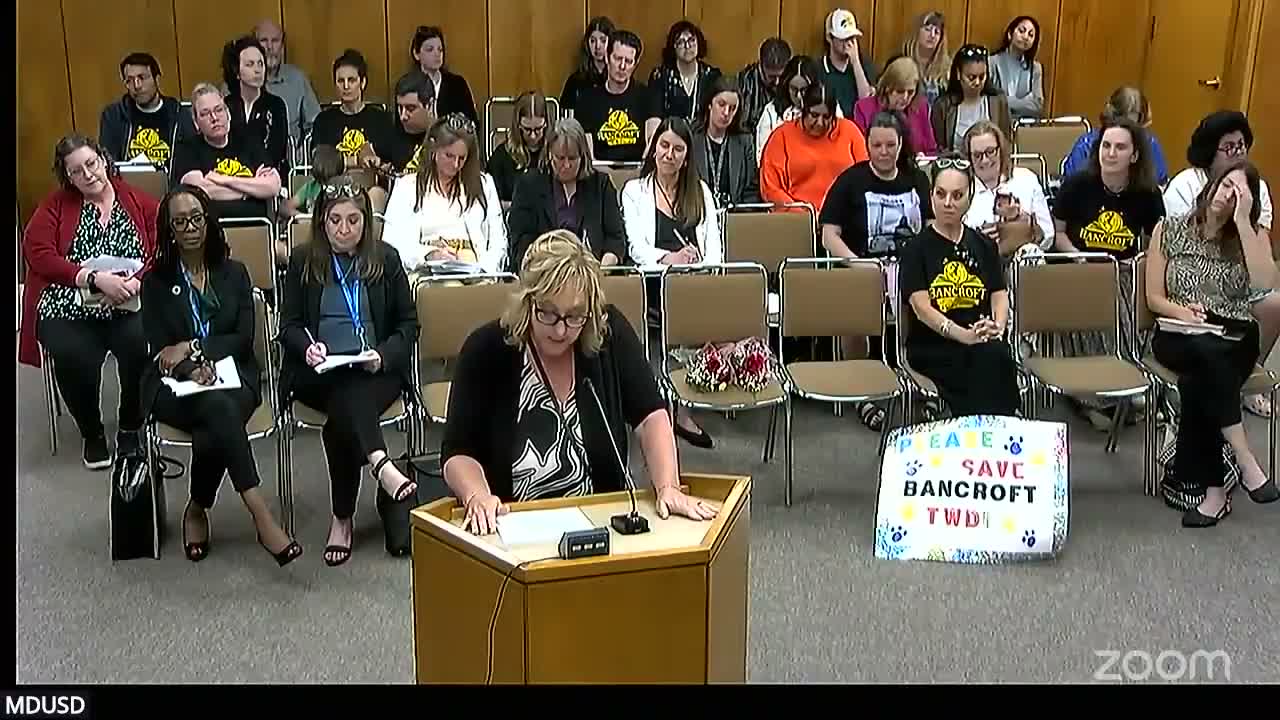 Oversight chair and community members press MDUSD on energy‑savings contract and rising PG&E usage