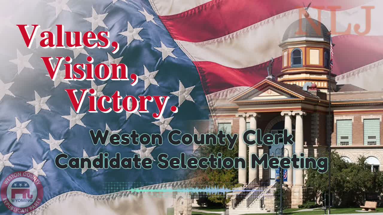 Weston County GOP committee forwards Baumann, Toomin and Jasinski as clerk nominees after candidate interviews and secret ballot
