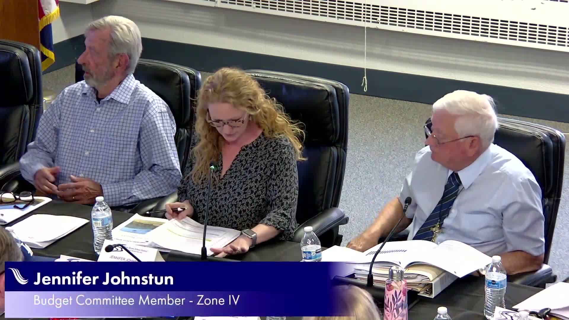 Budget committee recommends $111 million 2026–27 budget and sets tax rate for board adoption