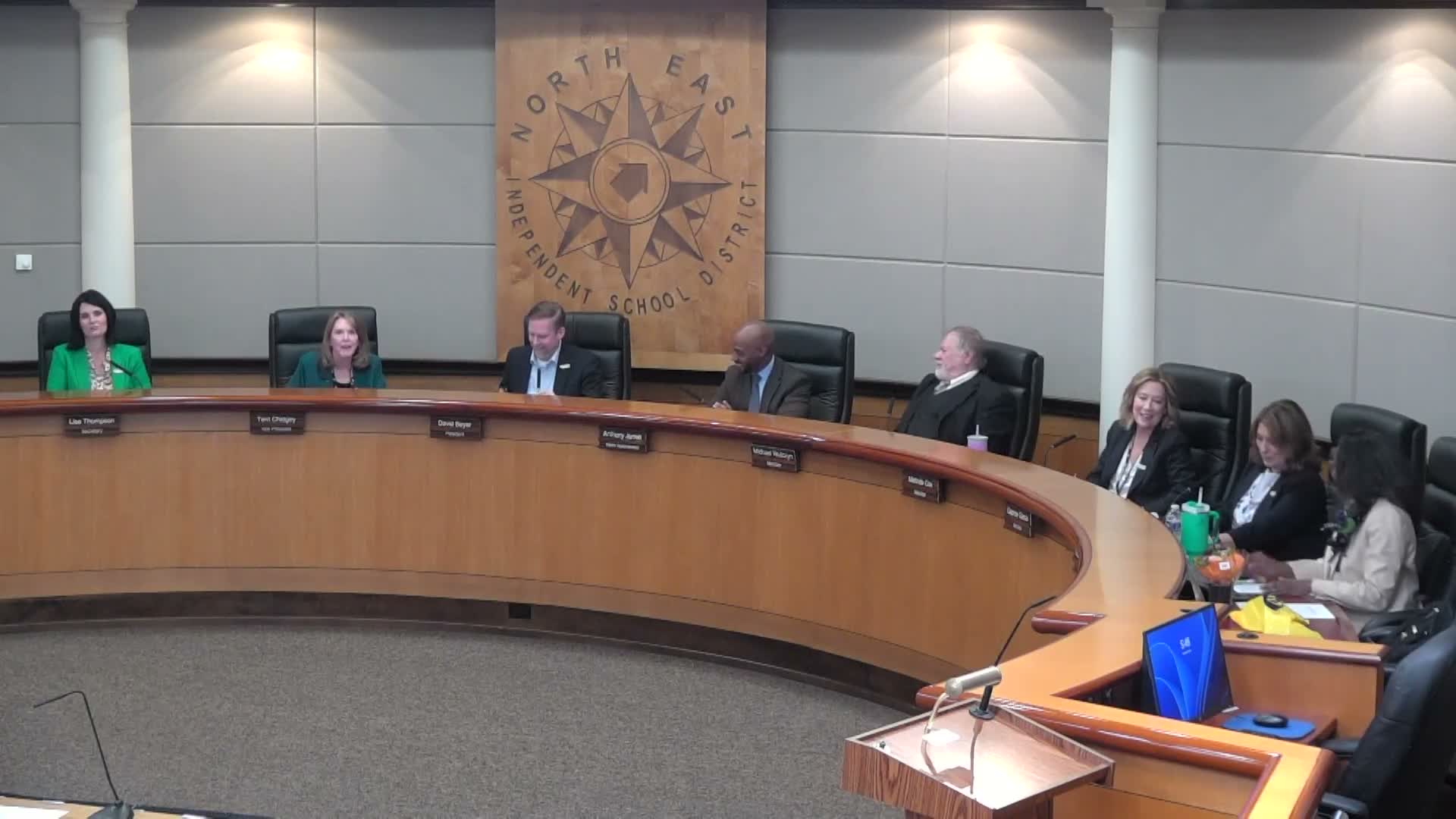 NEISD board elects David Beyer president, names vice president and secretary