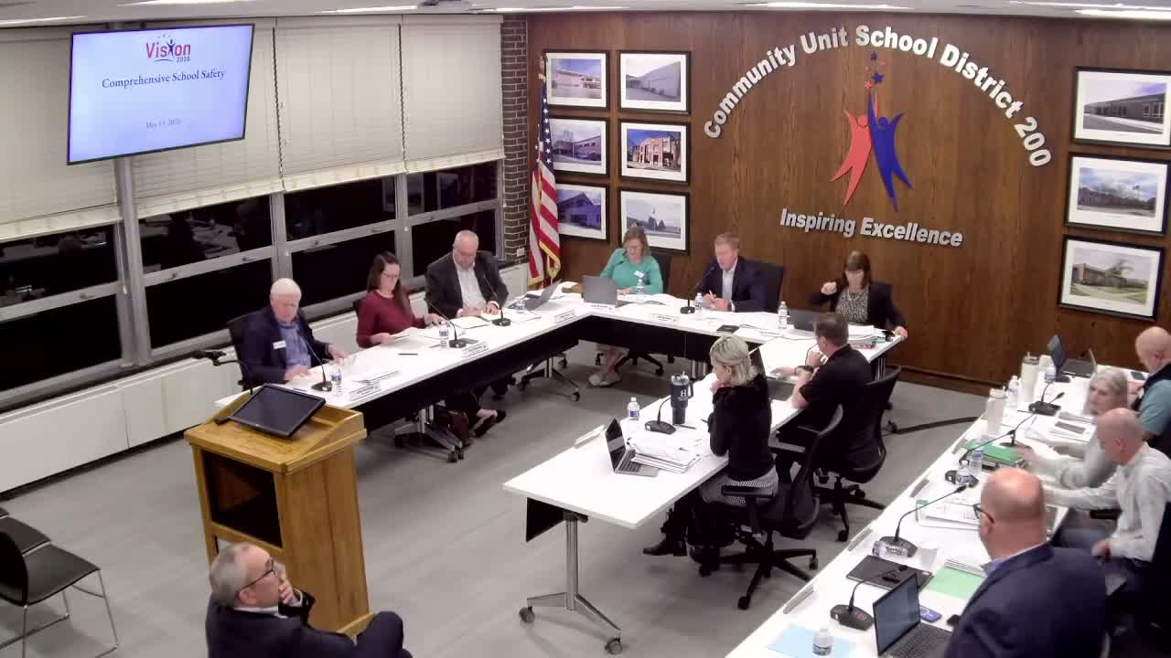 District 200 summarizes safety work and details multi‑hour swatting response at Wheaton North