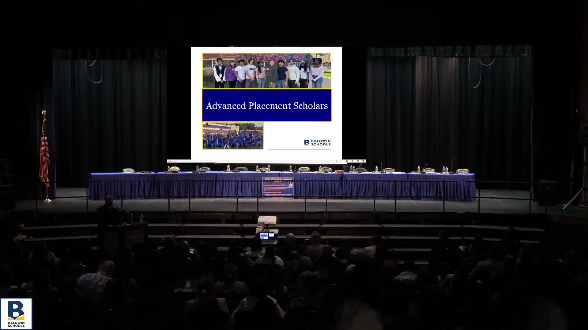 Baldwin Union Free School District honors students and athletes at awards night