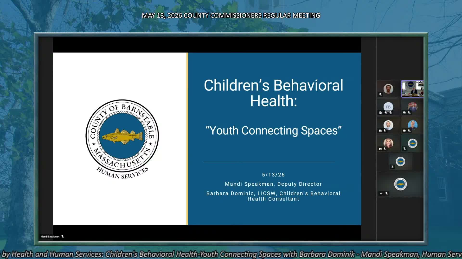 Barnstable County launches roadshow to develop "safe gathering spaces" for youth
