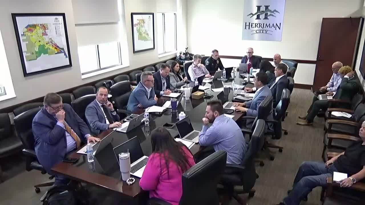 Council hears capital‑projects update: right‑of‑way progress, trail opening and traffic impacts on 6000 West