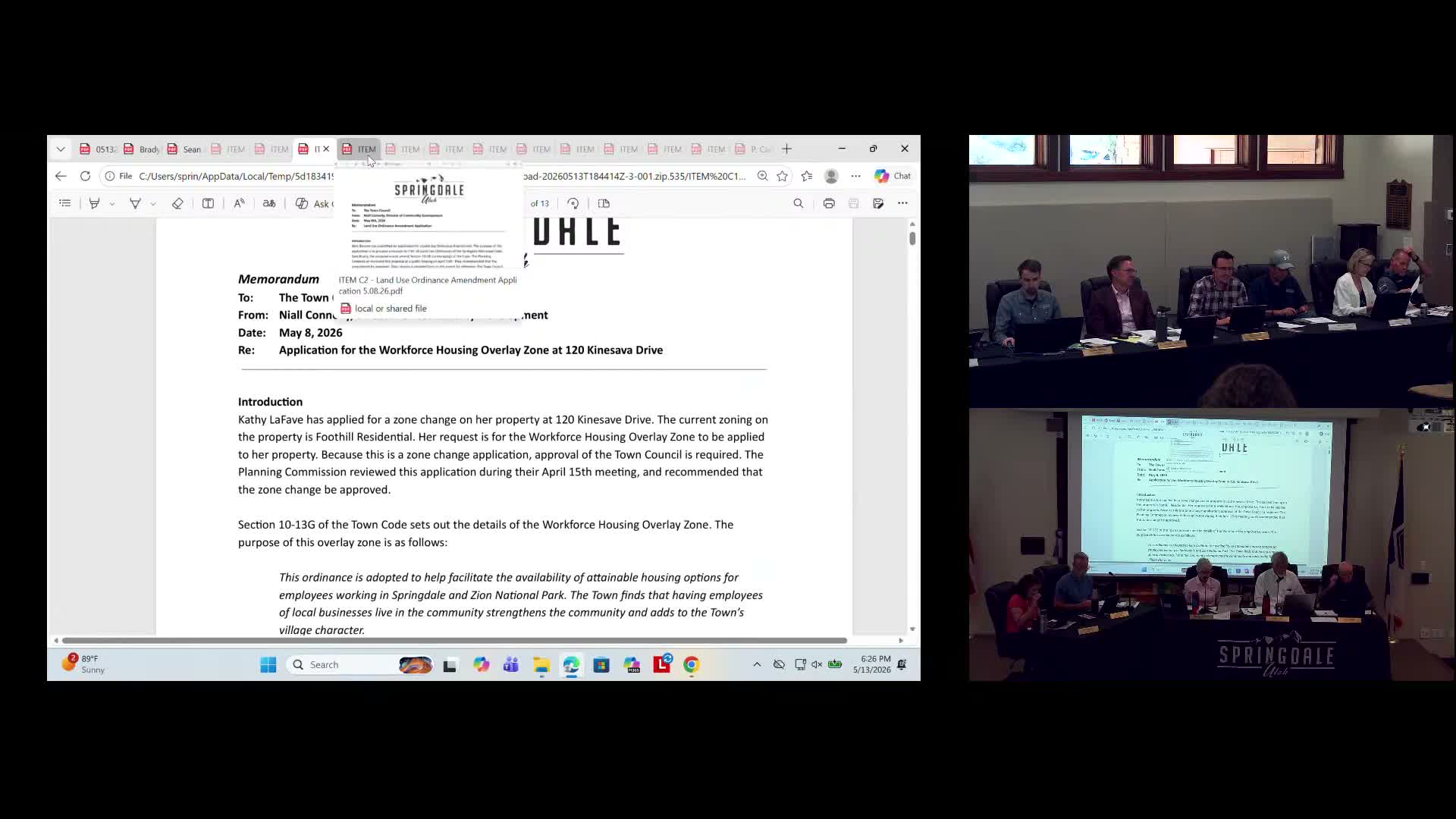 Springdale council adopts tiered landscape rules for village commercial zone; members raise height and design concerns
