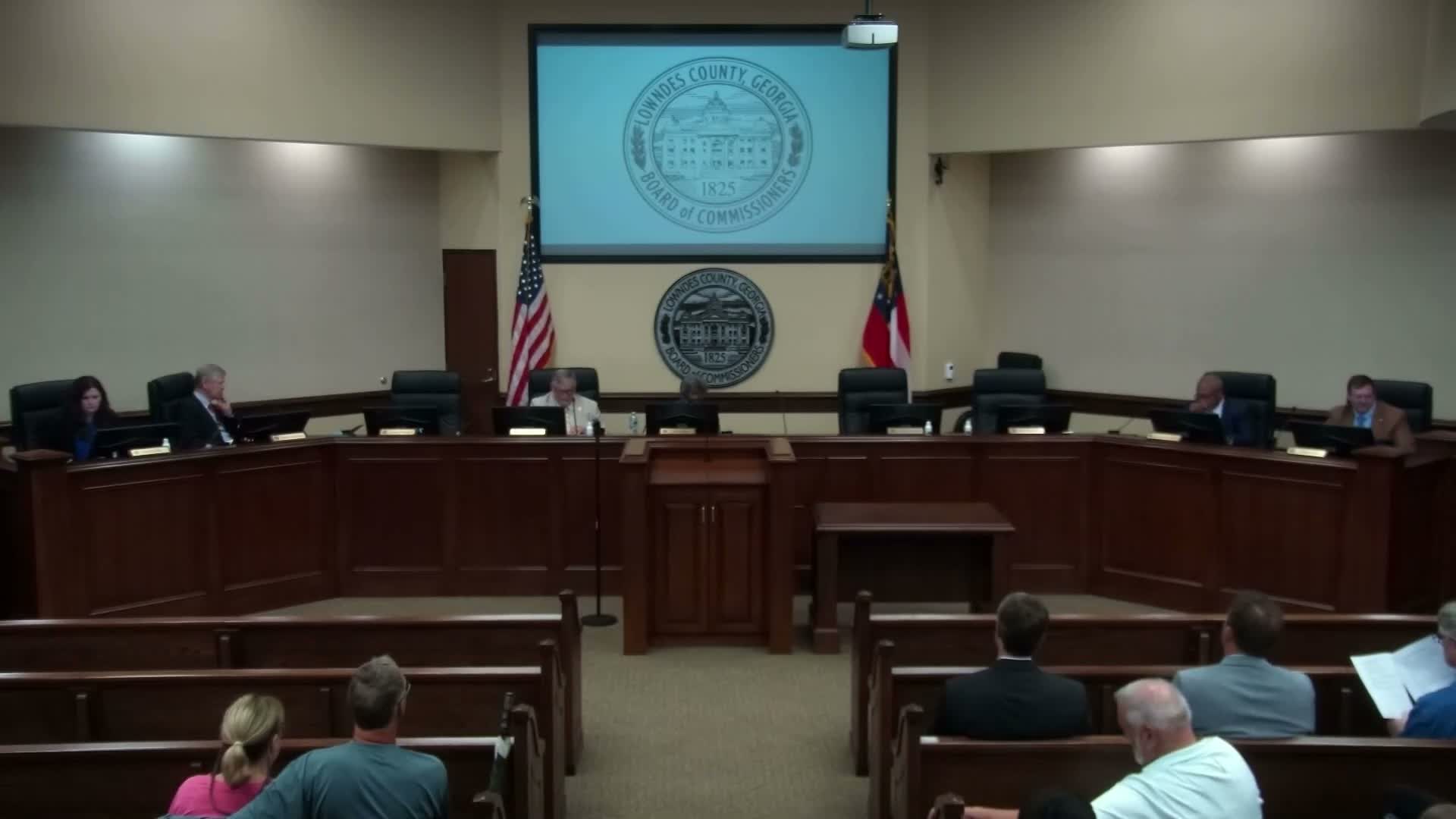Lowndes County commissioners approve rezonings, infrastructure projects and equipment purchases