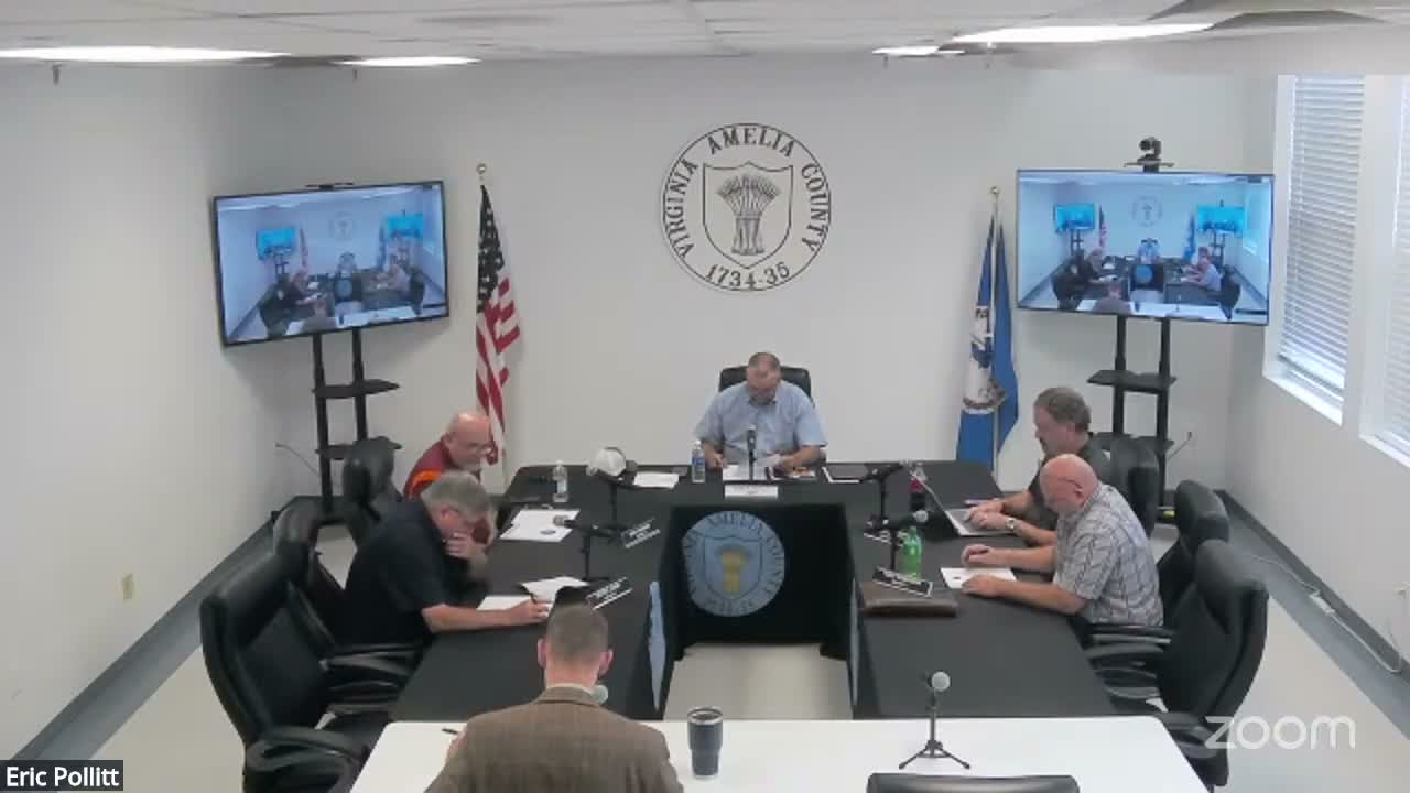 Amelia County officials set provisional May 16 public hearing as staff finalizes budget numbers