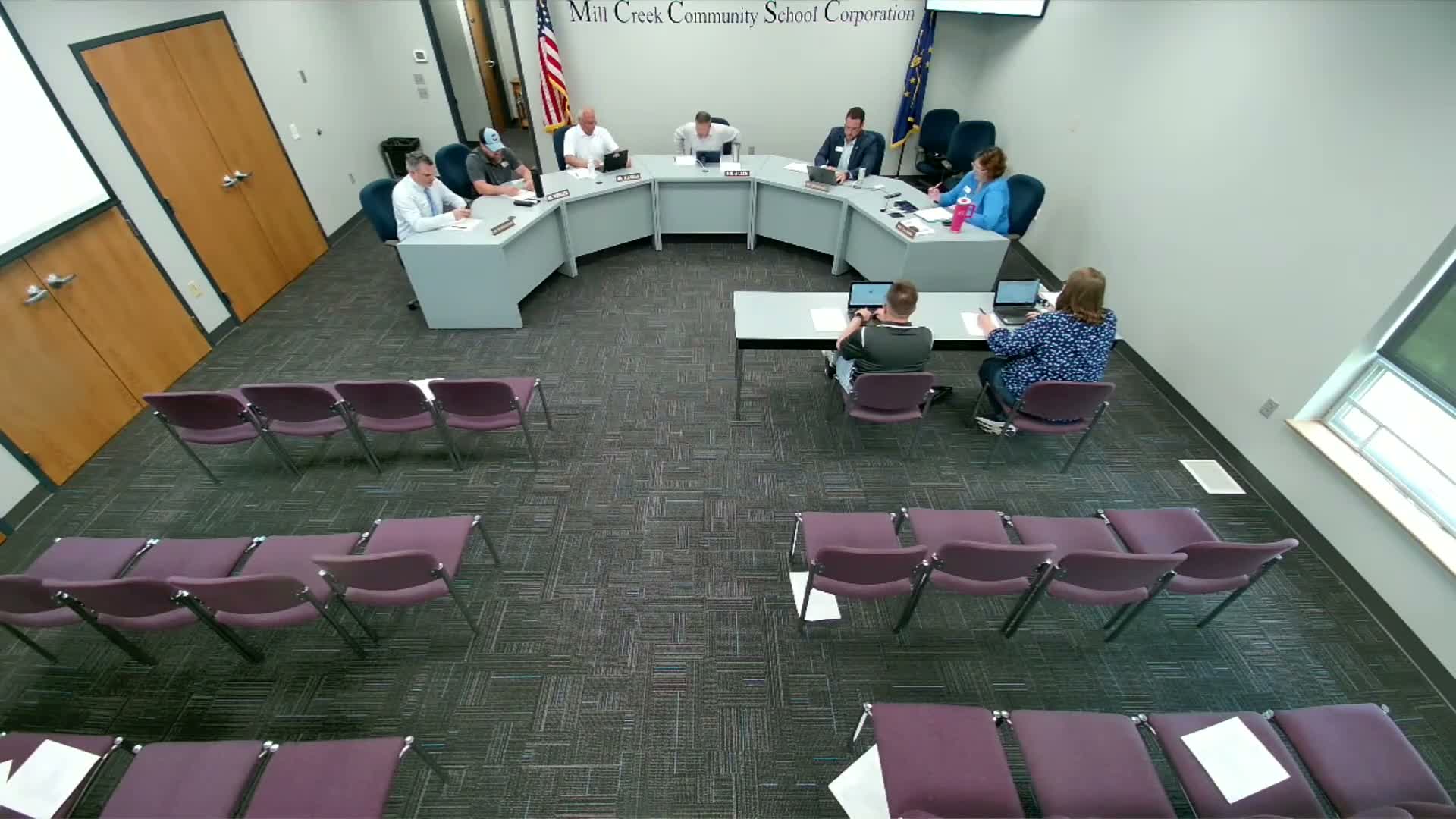 Mill Creek trustees approve eFunds and EventLink, adopt 1003 waiver and set transfer capacities