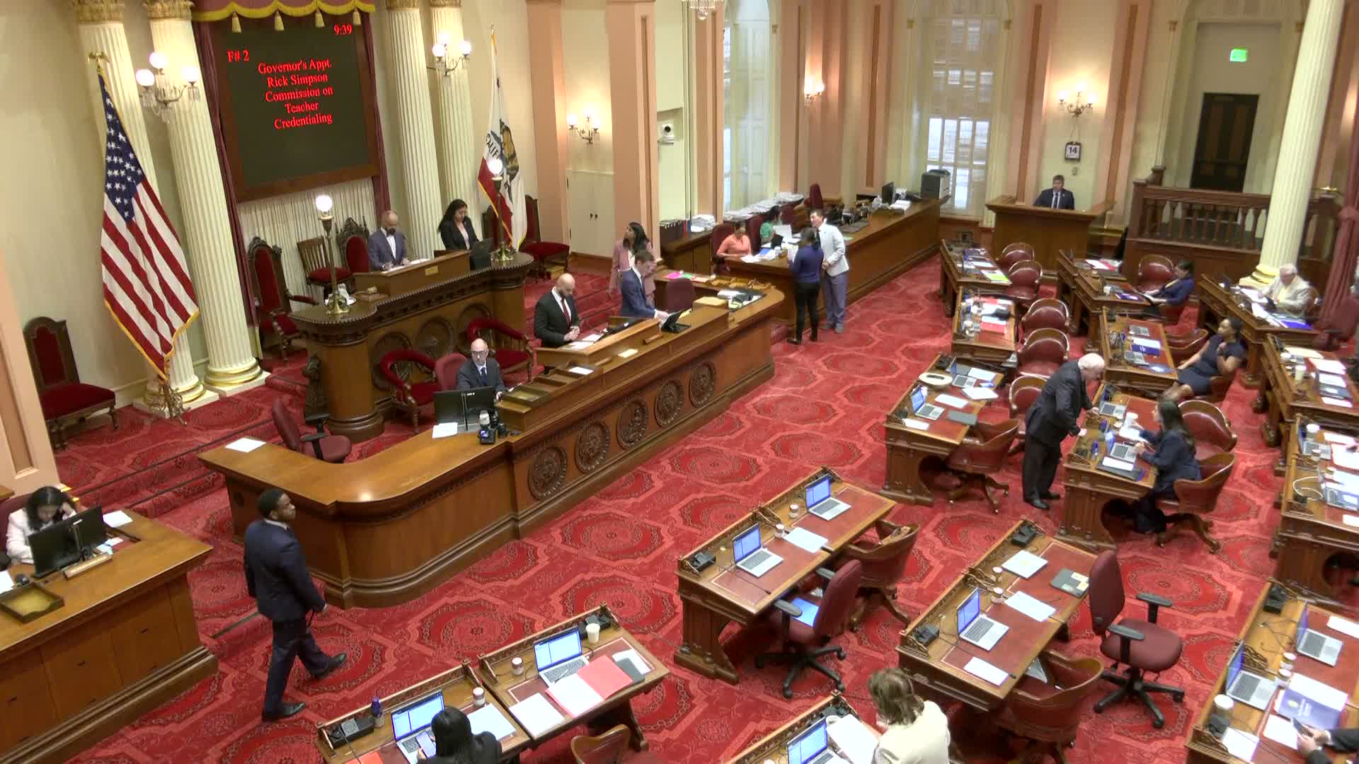 California Senate unanimously confirms two gubernatorial appointees to education and State Bar posts