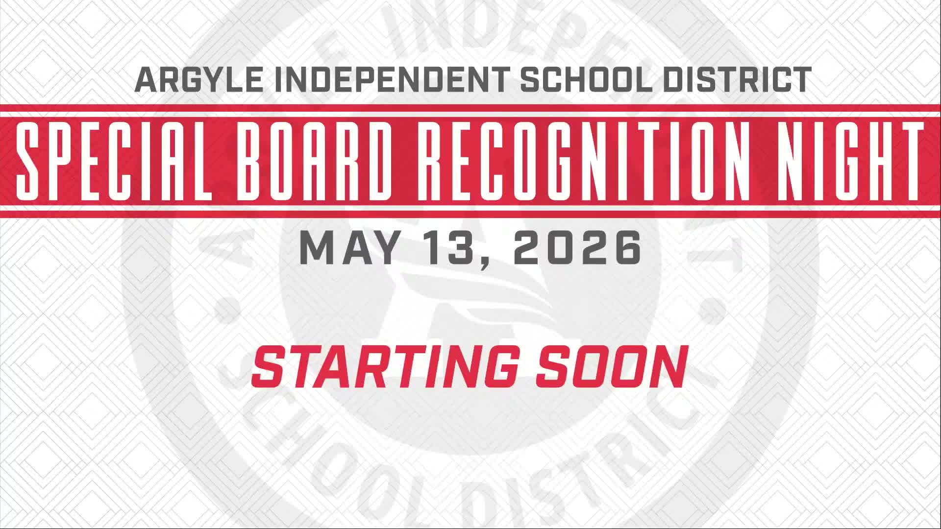Argyle ISD honors more than 150 students, staff and coaches at spring recognition night