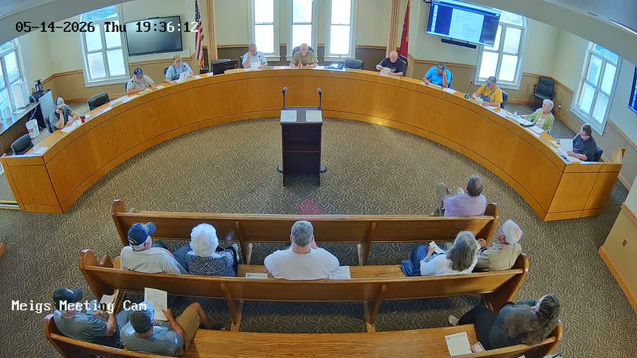 Meigs County staff present several budget transfers, SRO and risk-management grants