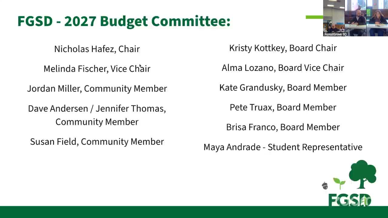 Forest Grove budget proposal cuts $4.6M, up to 51 FTE; committee pauses to review
