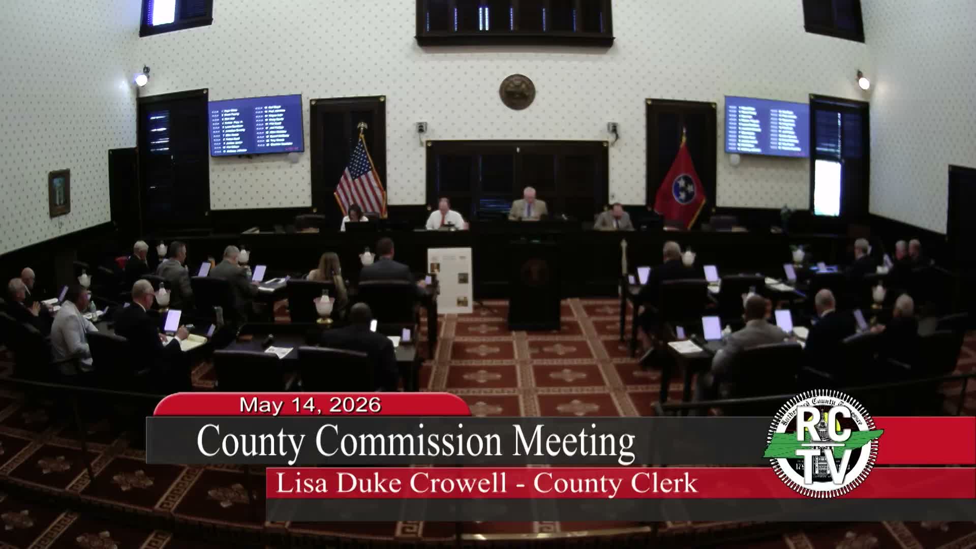 Votes at a glance: May 14 Rutherford County Commission meeting