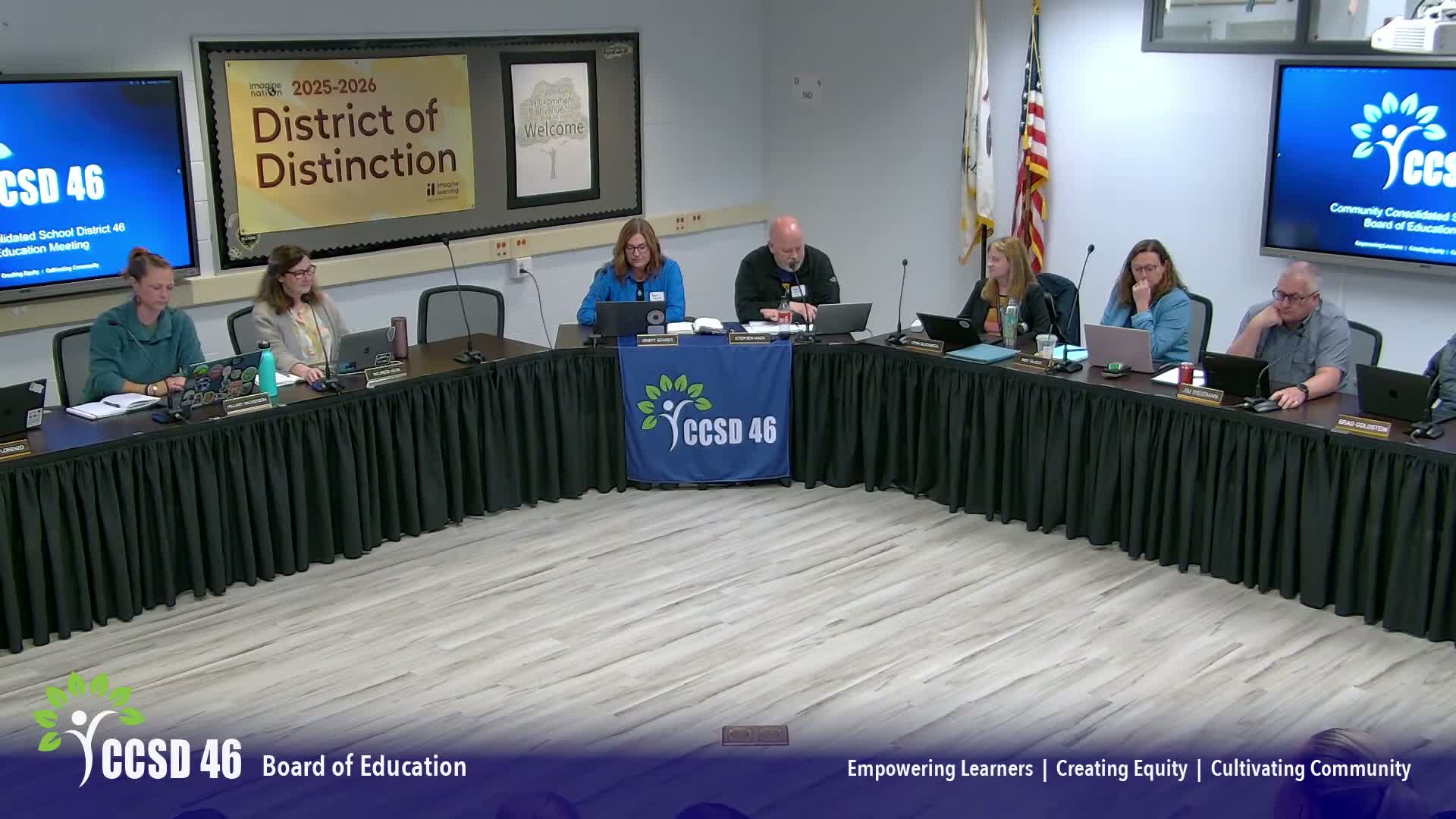 Board selects Student Centered Services for district strategic plan; portrait-of-a-graduate to be considered
