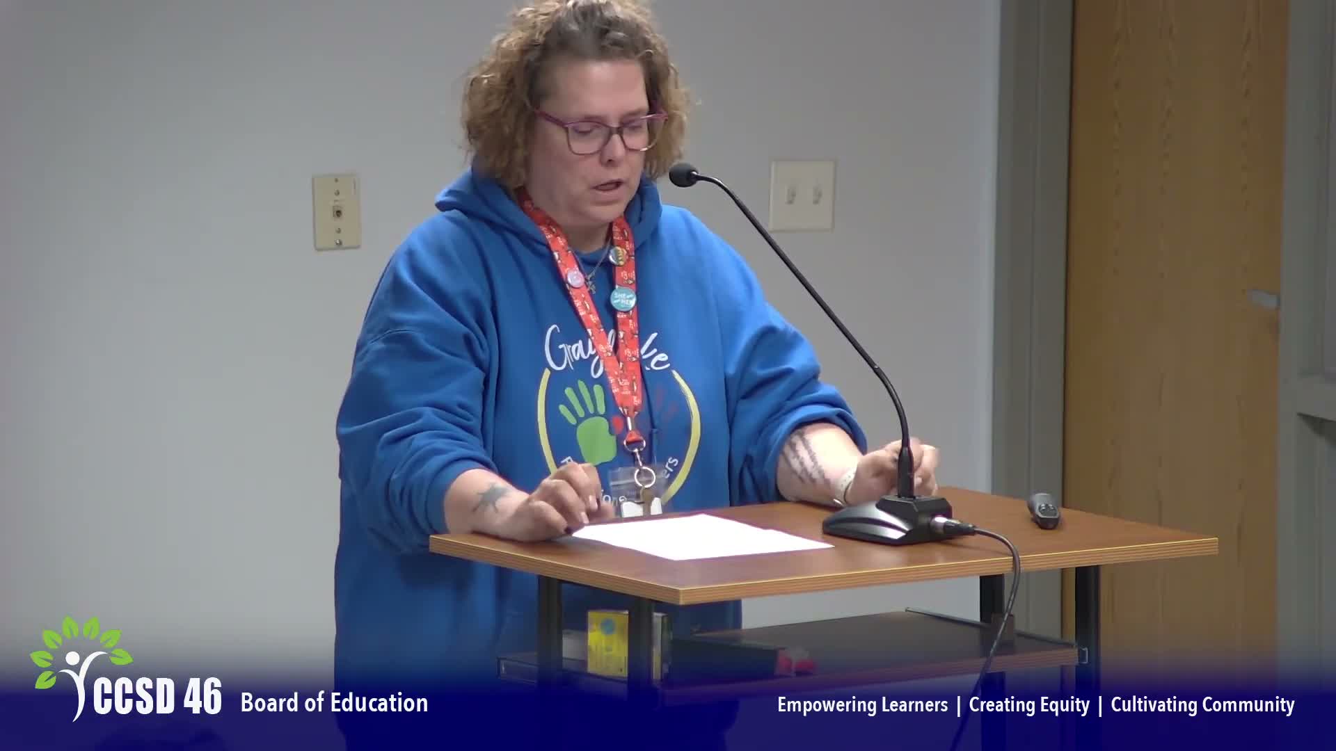 Resident urges earlier budget transparency after board delays preliminary presentation