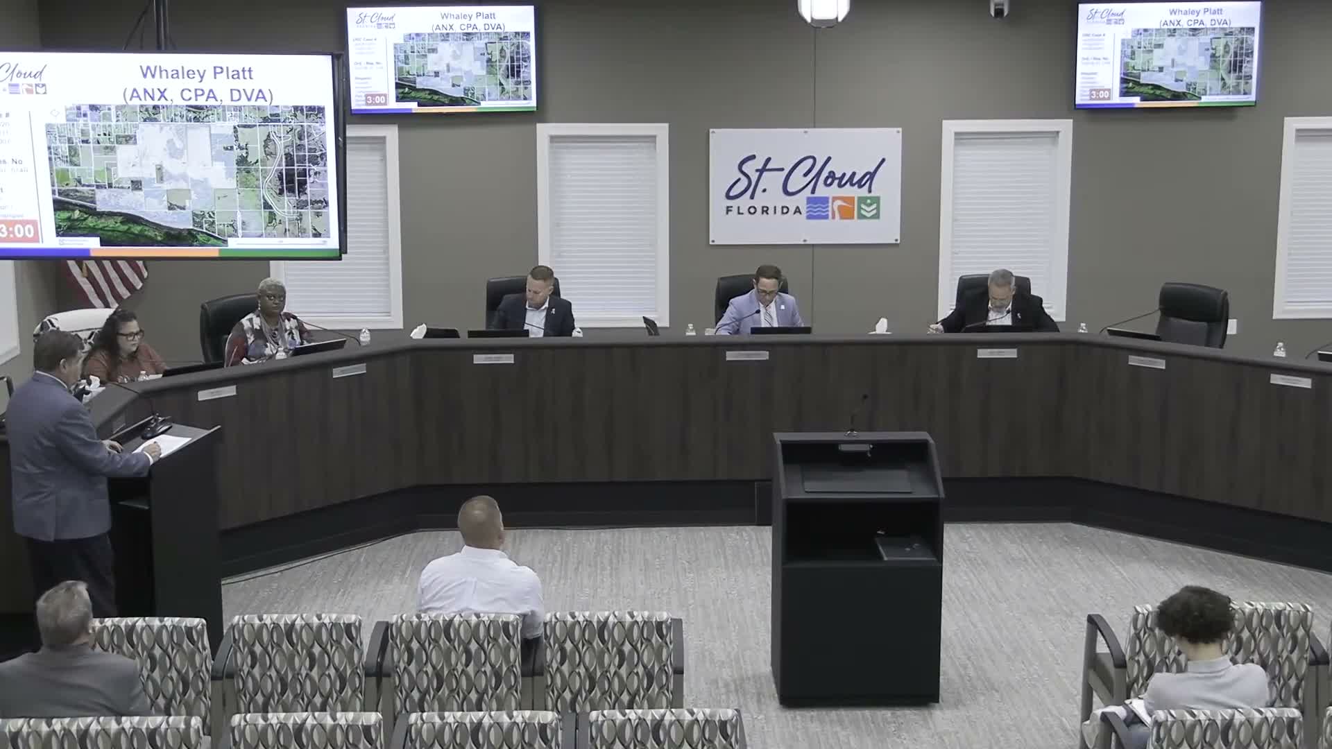 Council transmits large annexation and land‑use change for review; public raises wildlife concerns