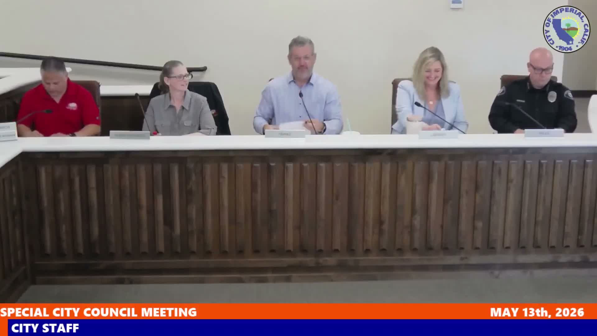 Imperial City releases initial budget draft that holds salaries steady amid limited revenue