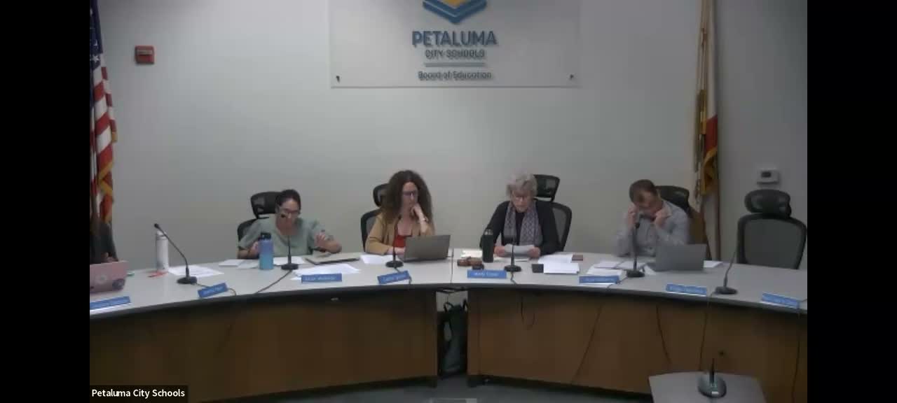 Petaluma board backs HVAC electrification amendment; trustees warned of multi‑million‑dollar bond impacts