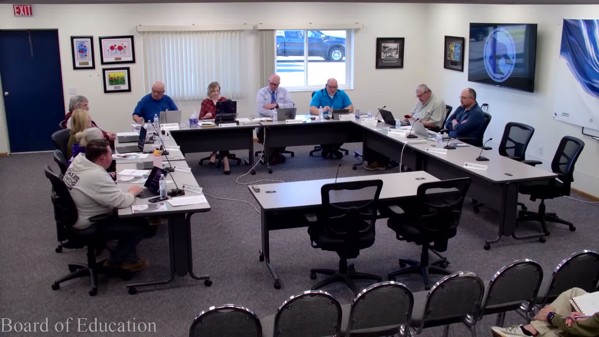 Board approves grants, calendars, open-enrollment tallies, technology purchases and staffing changes