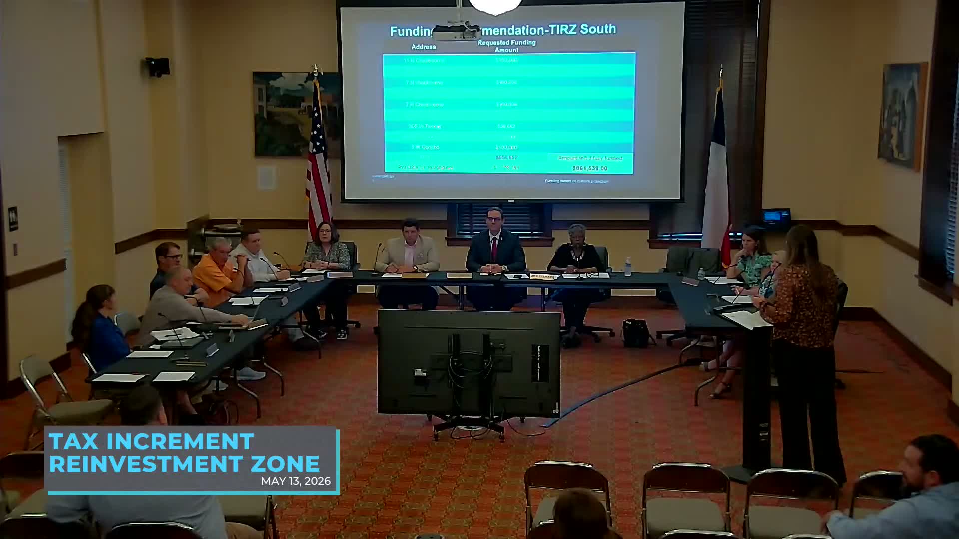 TIRZ board approves eight South-side projects, leaving roughly $861,539 in South fund