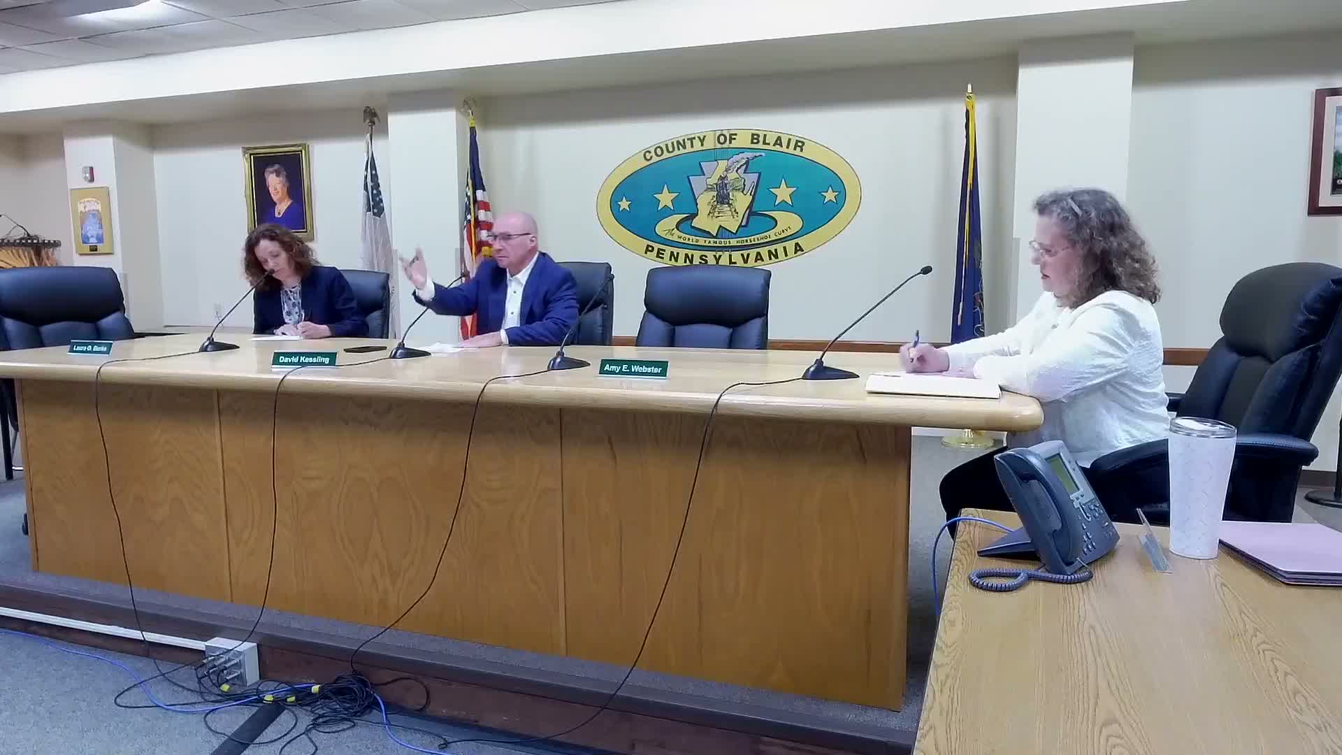 Resident asks commissioners about Tyrone property; America 250 chair previews county semiquincentennial