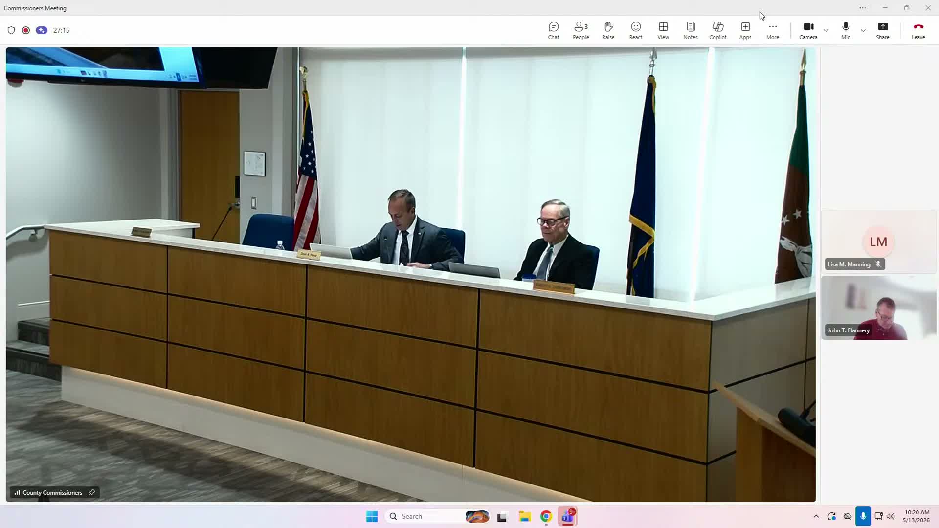 Franklin County commissioners appoint advisory member, update pay policy and adopt EMS, Memorial Day proclamations