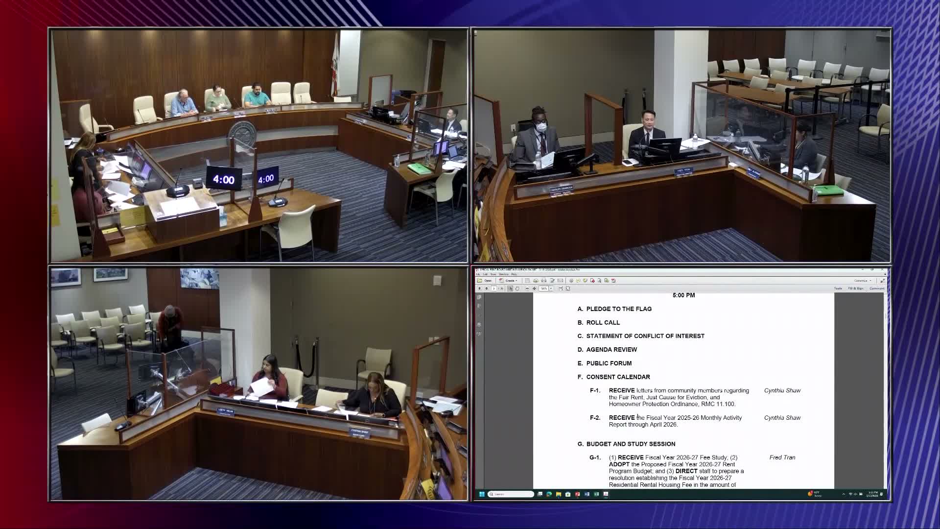 Richmond Rent Board approves FY 2026–27 budget, sets residential rental fees at $261/$149