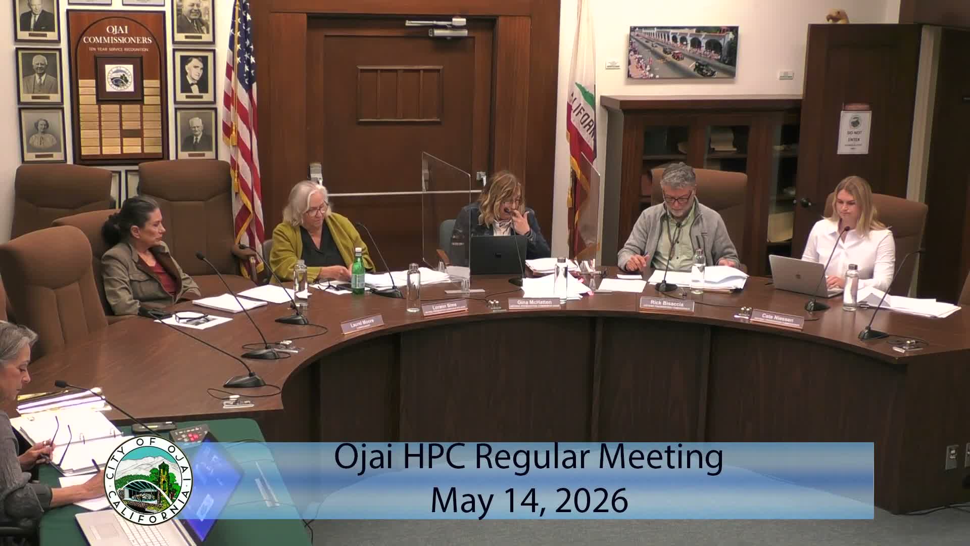 Commissioners press for CEQA review and stronger oversight on 242 East Ojai Avenue outdoor dining plan